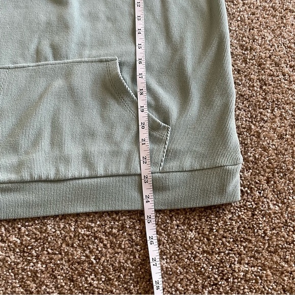 Marc New York Quarter Zip Pullover Sweater Women’s S Jade Green Ribbed Cozy Soft - Picture 11 of 12